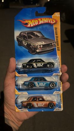 Hot Wheels Datsun Bluebird 510 – Set of 3