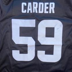 Nike NFL black and orange Cleveland Browns Tank Carder Jersey #NFL #Browns