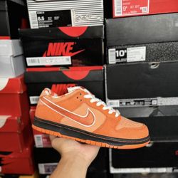Nike SB Dunk Low Concepts Orange Lobster size 10 VNDS
