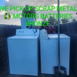FREE SCRAP METAL ♻️ WASHERS AND DRYERS,  STOVES