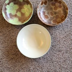 Flower Themed Bowls