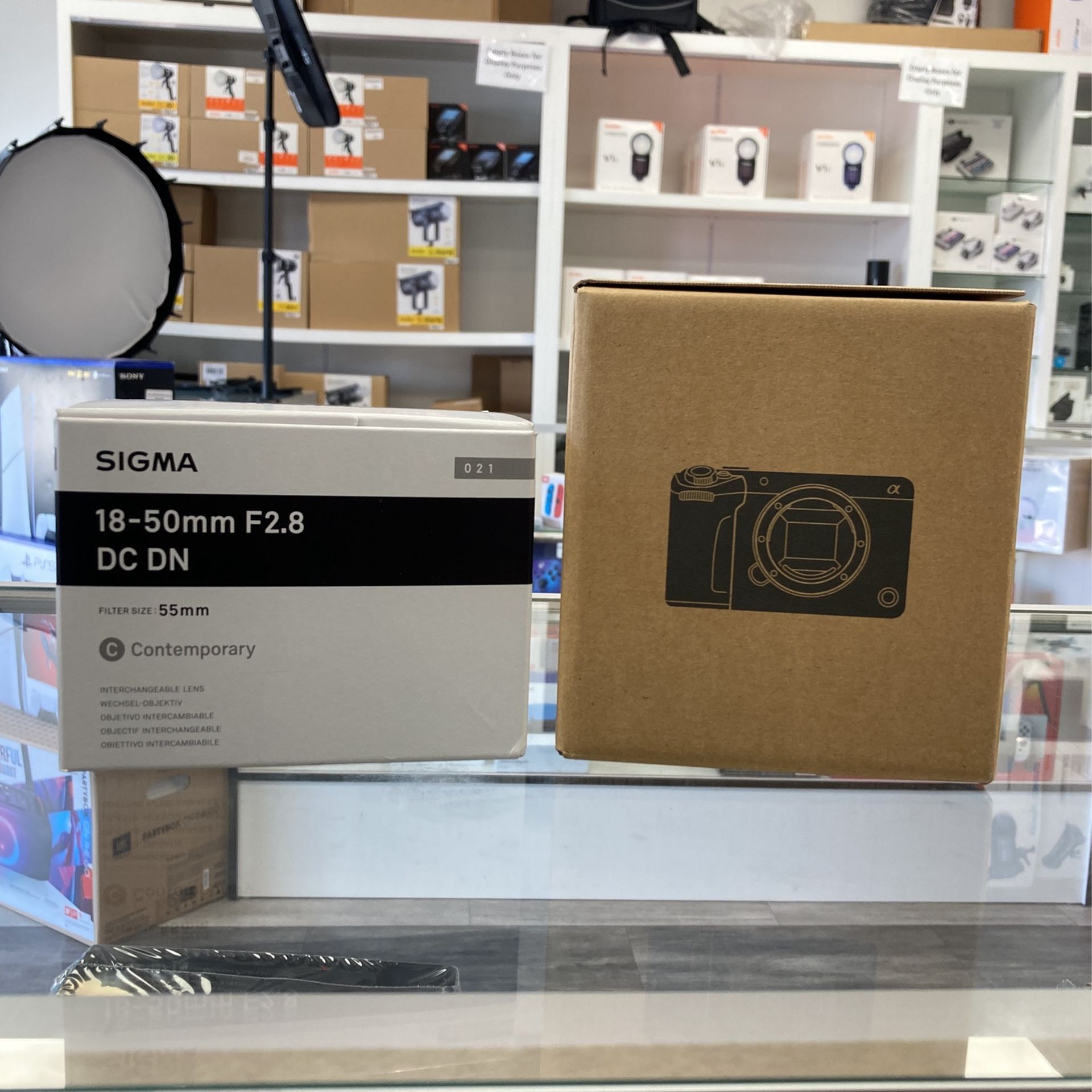 SONY FX30 and SIGMA 18-50mm Lens Bundle