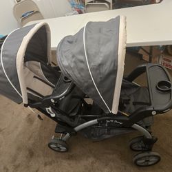 Double Stroller Sit And Stand 