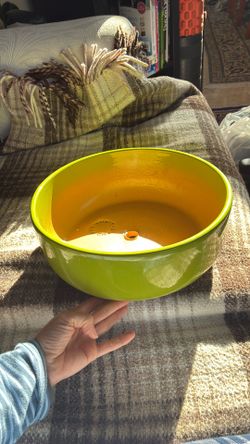 Glazed Plant Bowl Pot