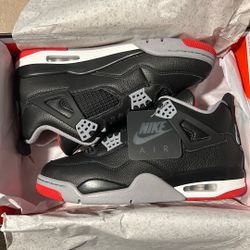 Air Jordan Retro 4 Bred Reimagined 