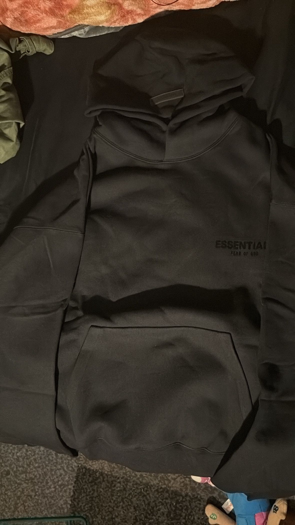 Essentials Hoodie, Size Medium, Stretch Limo