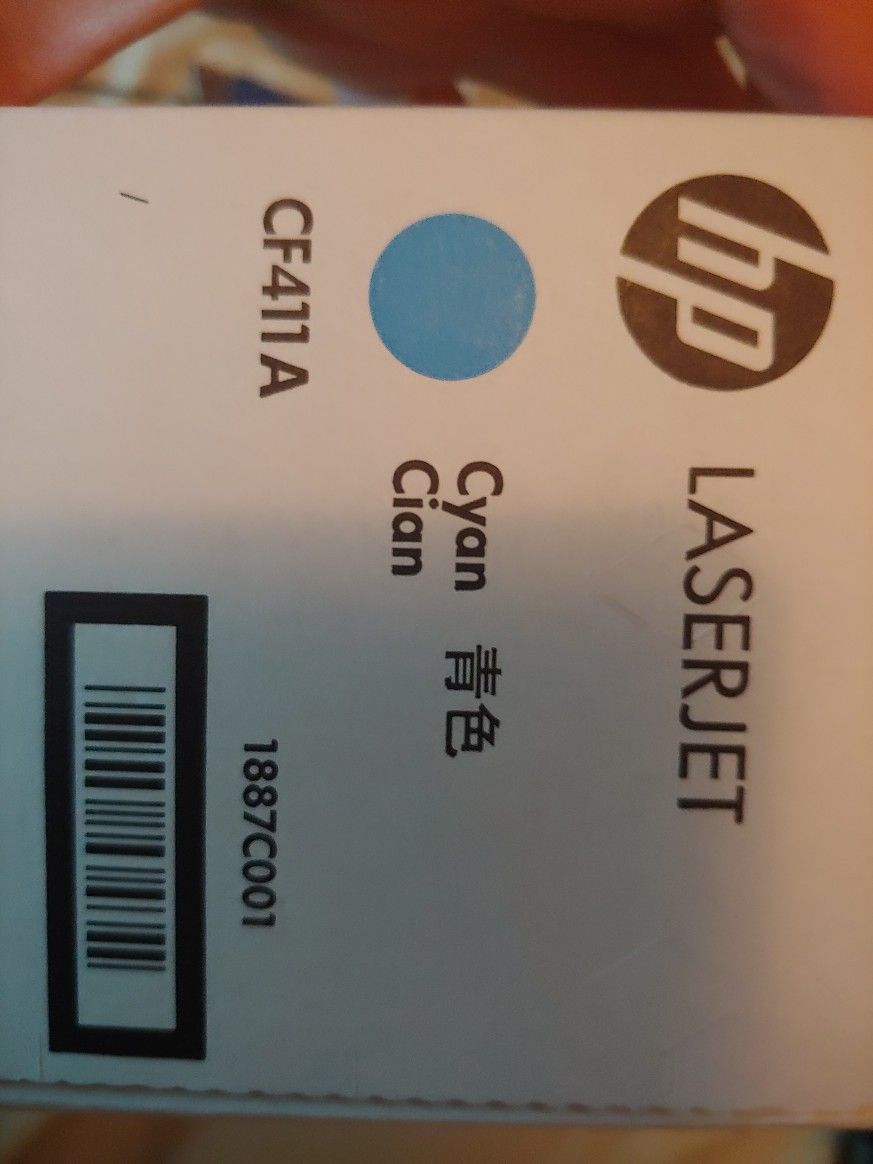 Genuine New HP 410A Cyan Print Cartridge CF251AM CF411A