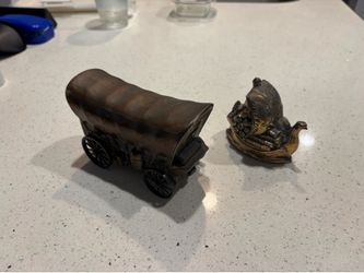 Vintage Metal Collectibles Set