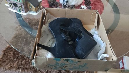 Suede Heels