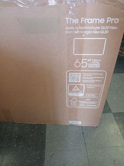 SAMSUNG 65"INCH QLED 4K THE FRAME TV PRO QN65LS03FAFXZA
