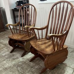 Solid Wood Rocking Chair