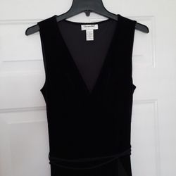 Evening Dress, Black, Size 10