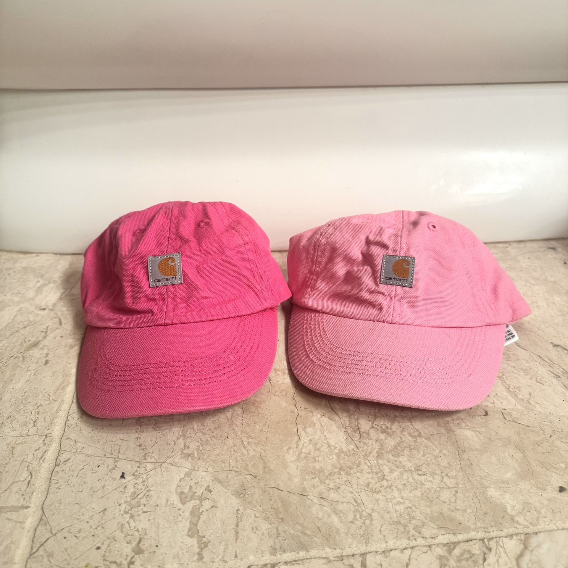 Carhartt infant baby girls hot soft pink baseball cap hat