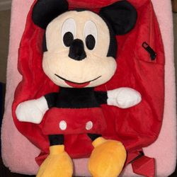 Super Soft Kids Mickey Backpack 