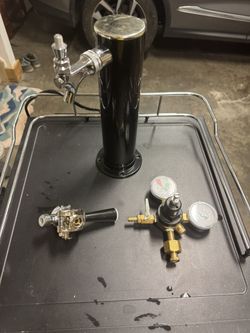Kegerator Tap and gauges