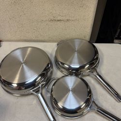Our Place Titanium 3-piece Skillet Set