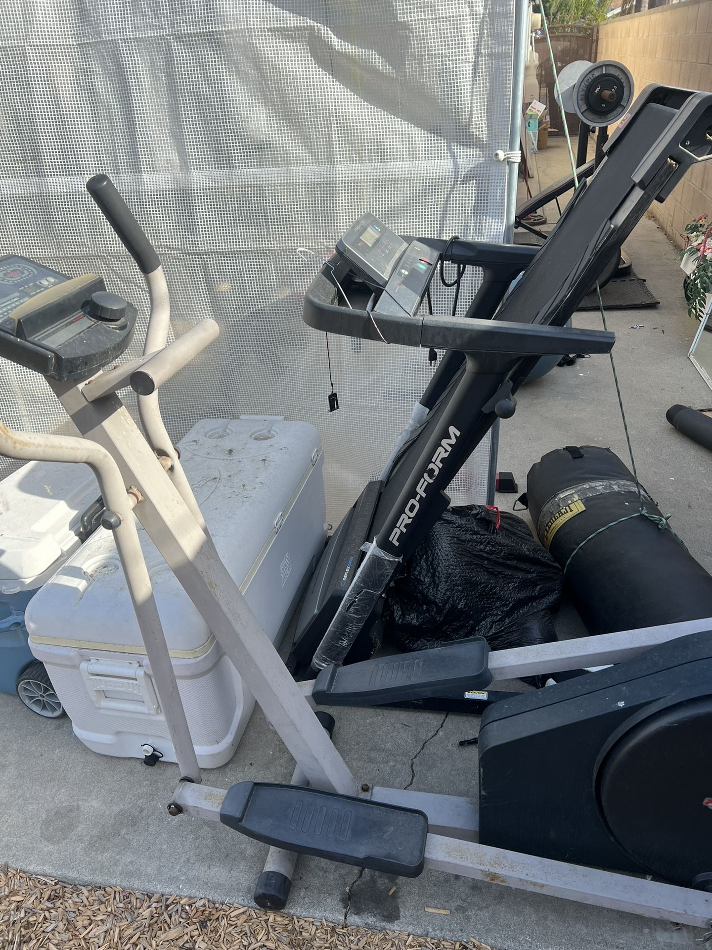 Treadmill And Elliptical Machine