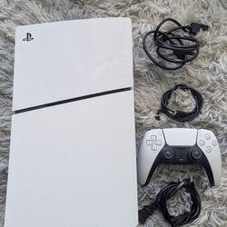 PS5 Disc Edition + Original Controller