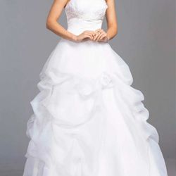 Aspeed Strapless Bridal Gown Size 4