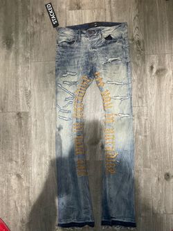 Stacked Jeans