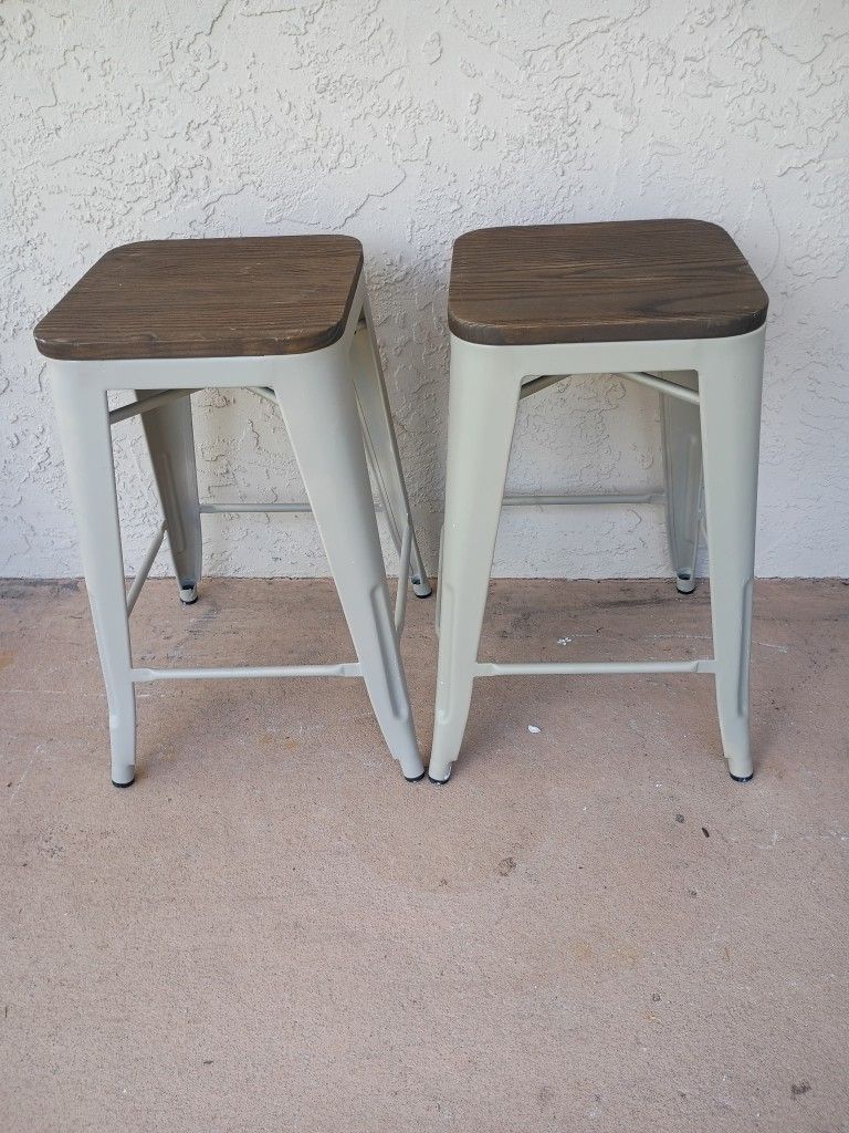 Set Of Two Bar Stools
