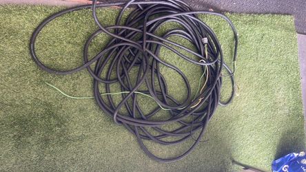 For sale: Heavy-duty 80-foot industrial composite power cable.