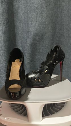 New Christian louboutin EXPLOZINA 120 NAPPA SHINY BLACK 35.5