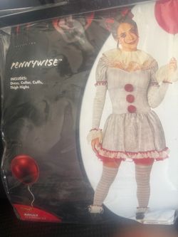 Pennywise IT Clown Costume XS