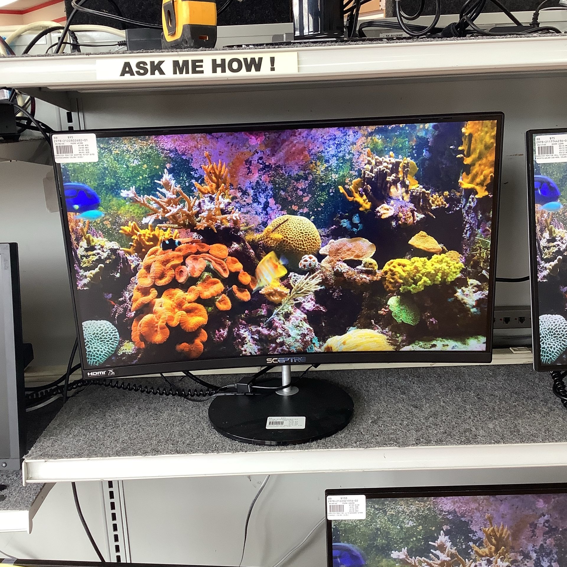 Sceptre 26” Curved Monitor