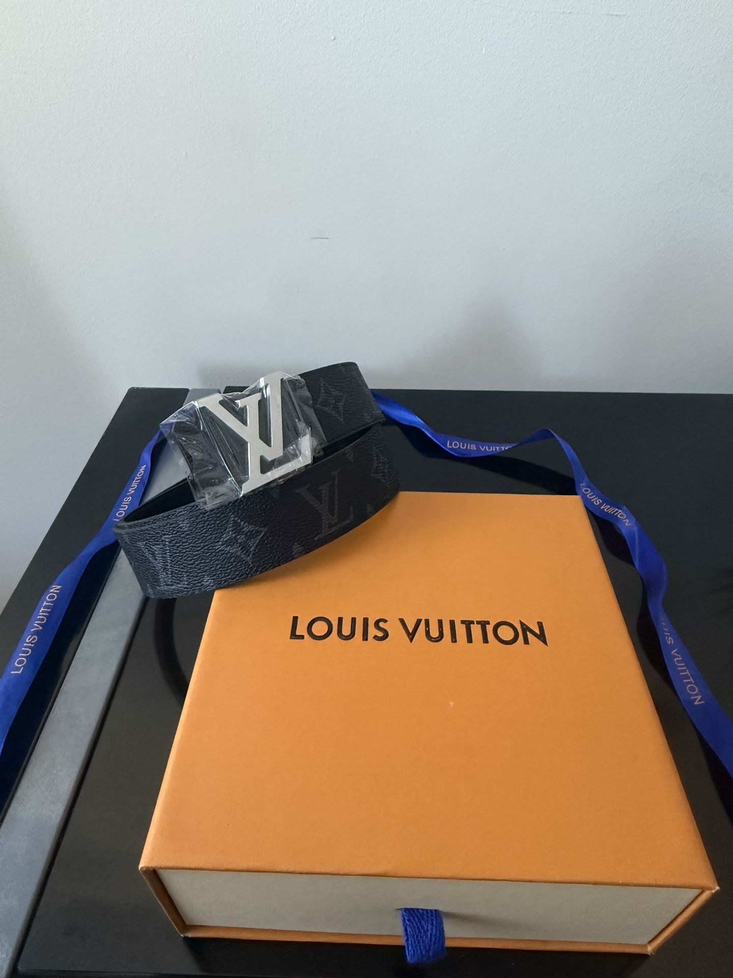 LV Black And Grey Belt 