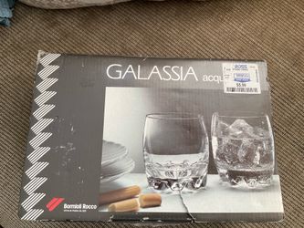 Bormioli Rocco Galassia Acqua Drinking Glasses – Set of 6