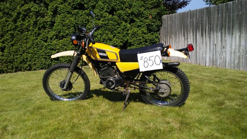 Classic Yamaha 125 Enduro