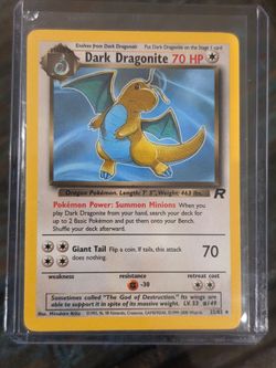 Pokemon TCG Vintage Team Rocket Dark Dragonite Non-Holo #22/82