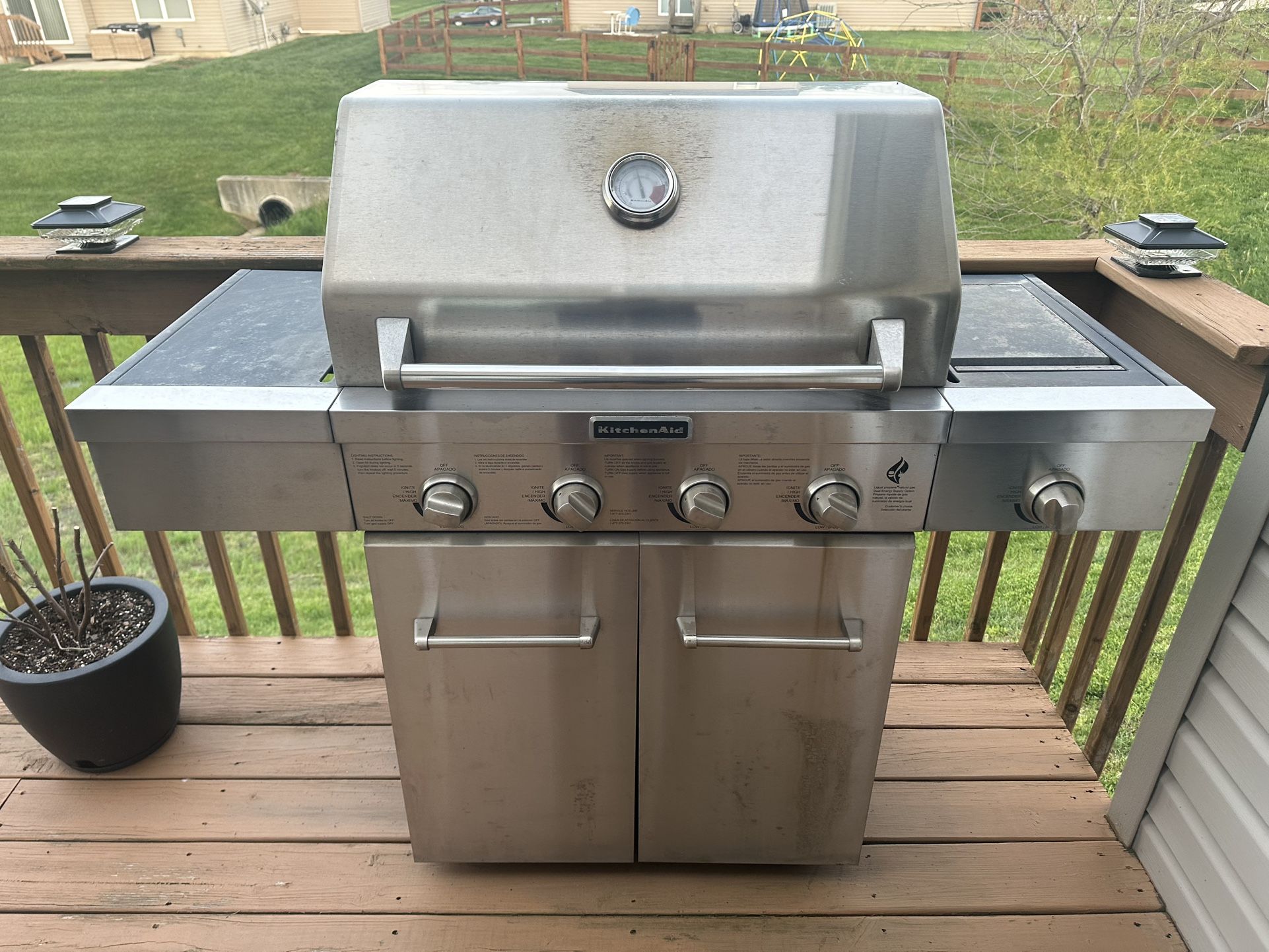 KitchenAid- Stainless Steel Grill