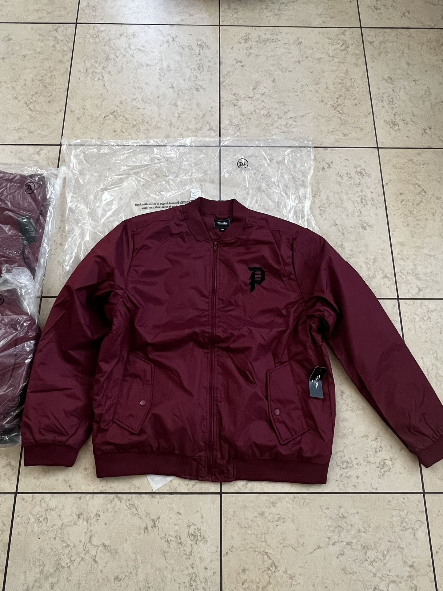 Primitive Apparel Jacket Mens Bomber Jacket Full Zip