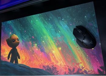 Baby Groot Marvel Guardians of the galaxy Desk Mat