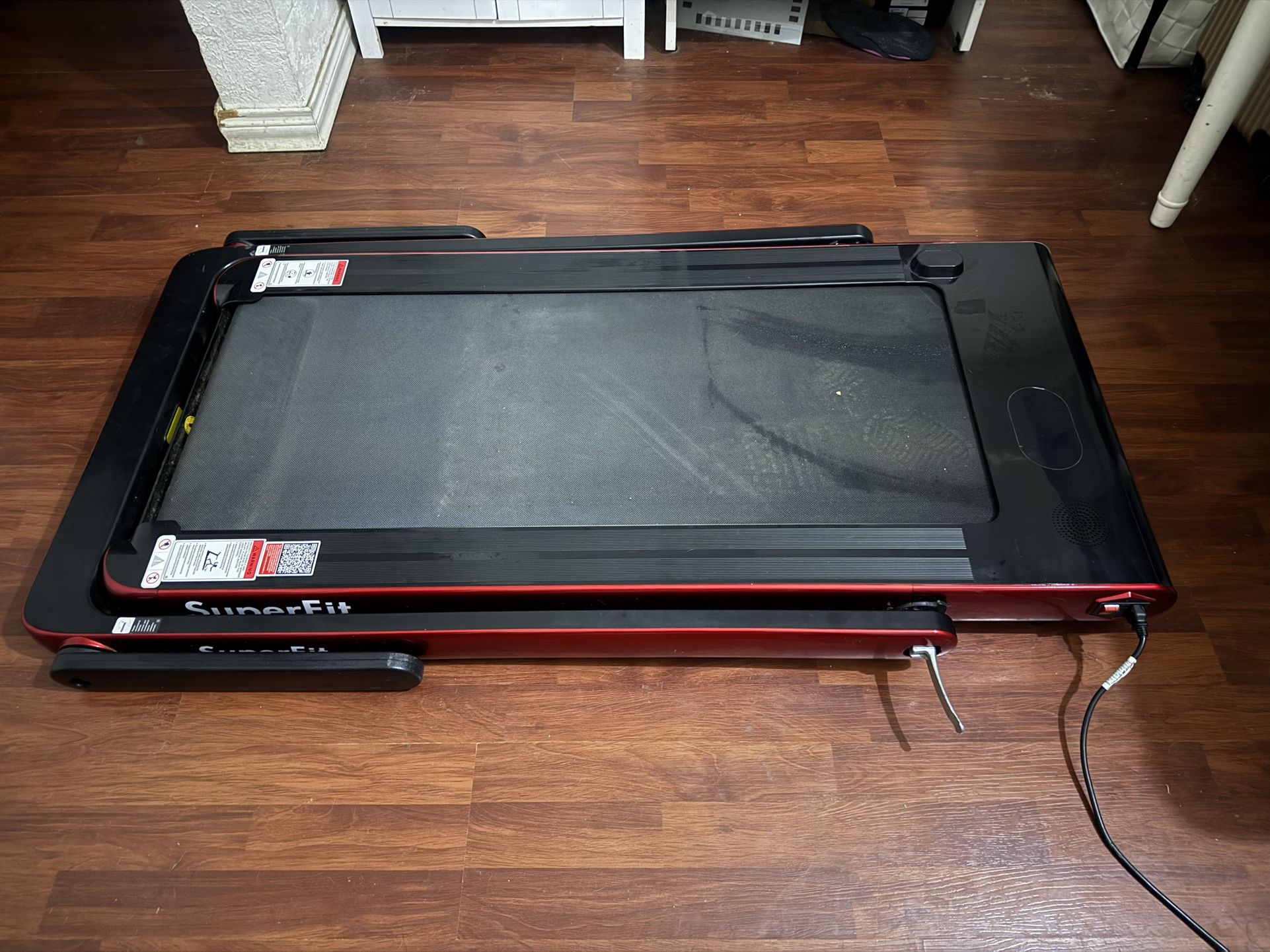 Superfit 2 In 1 Folding Treadmill 