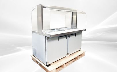 60 Ins Acrylic food Cover Refrigerated Buffet Cold Table AS1535