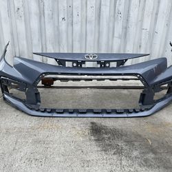 2020 2021 2022 Toyota Corolla SE Front Bumper Cover  Aftermarket