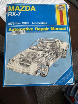  Rx7 Shop Manual