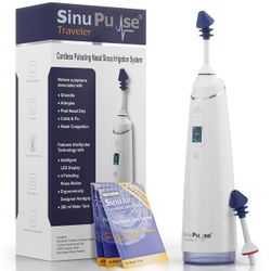 NEW! SinuPulse Traveler With 30 SinuAir Packets. More Effective Than A Neti Pot!