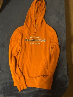 Aéropostale Orange Pullover Hoodie