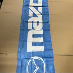 Mazda Garage JDM Wall Decor Flag Size: 2”inch x 8”inch 