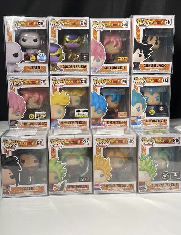 Dragonball Funko Pops Dbz