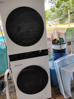 LG THINQ Stackable Washer And Dryer