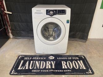Samsung Front Load Washer – 3.6 Cu Ft VRT, Sanitize & 1100 RPM Spin