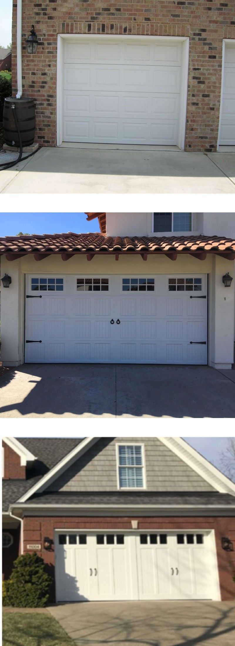 New Garage Door Single Car and Double Car