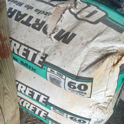 3 Bags Cement Not Been Open