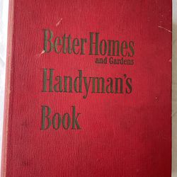 Vintage Better Homes And Gardens Handyman's Book 1951 Ring Binder - 1st Edition