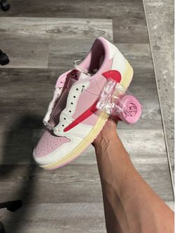 Jordan 1 Travis Scott Shy Pink Size 10.5M